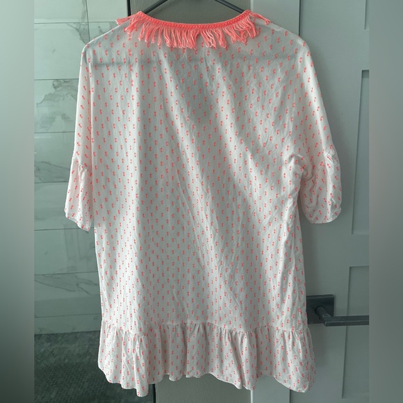 LILLY PULITZER Kipper Cover-Up Tangelo Neon XS - Picture 5 of 5